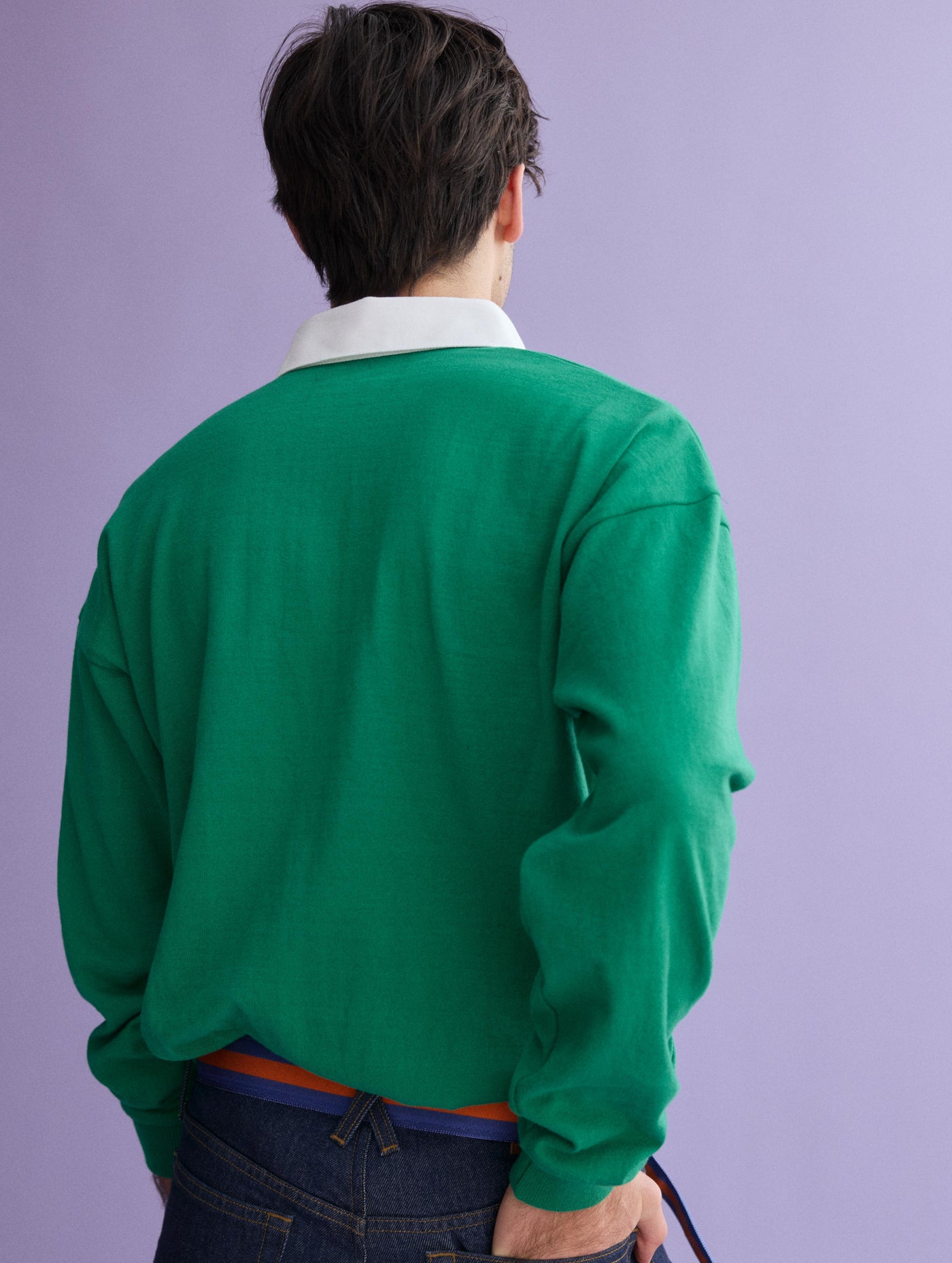 J.Press x Alex Mill Rugby Shirt In Cotton