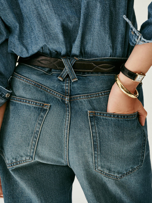 Alek Relaxed Wide Leg Jean