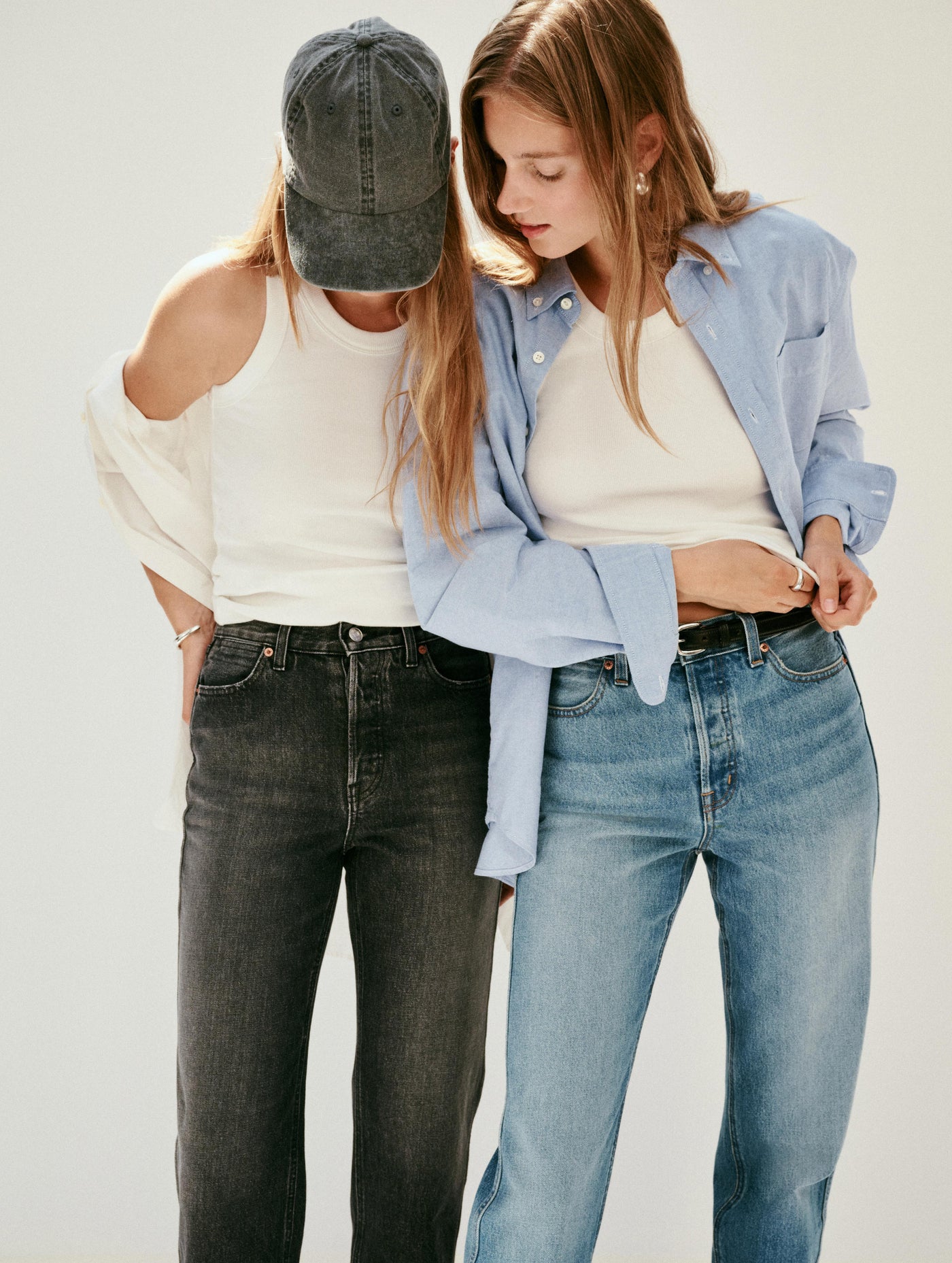 Carla High Rise Straight Jean