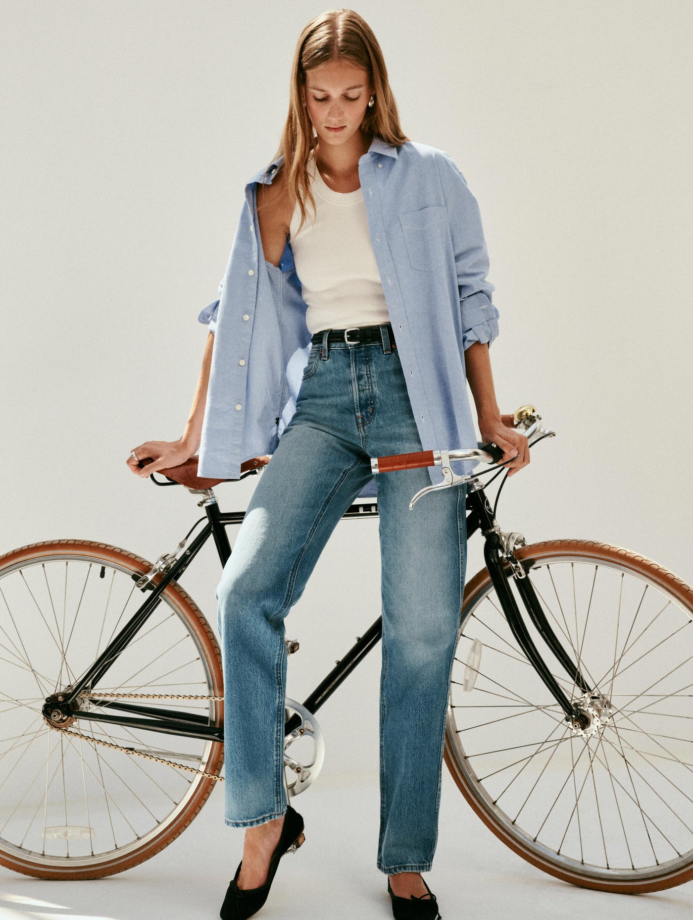 Carla High Rise Straight Jean