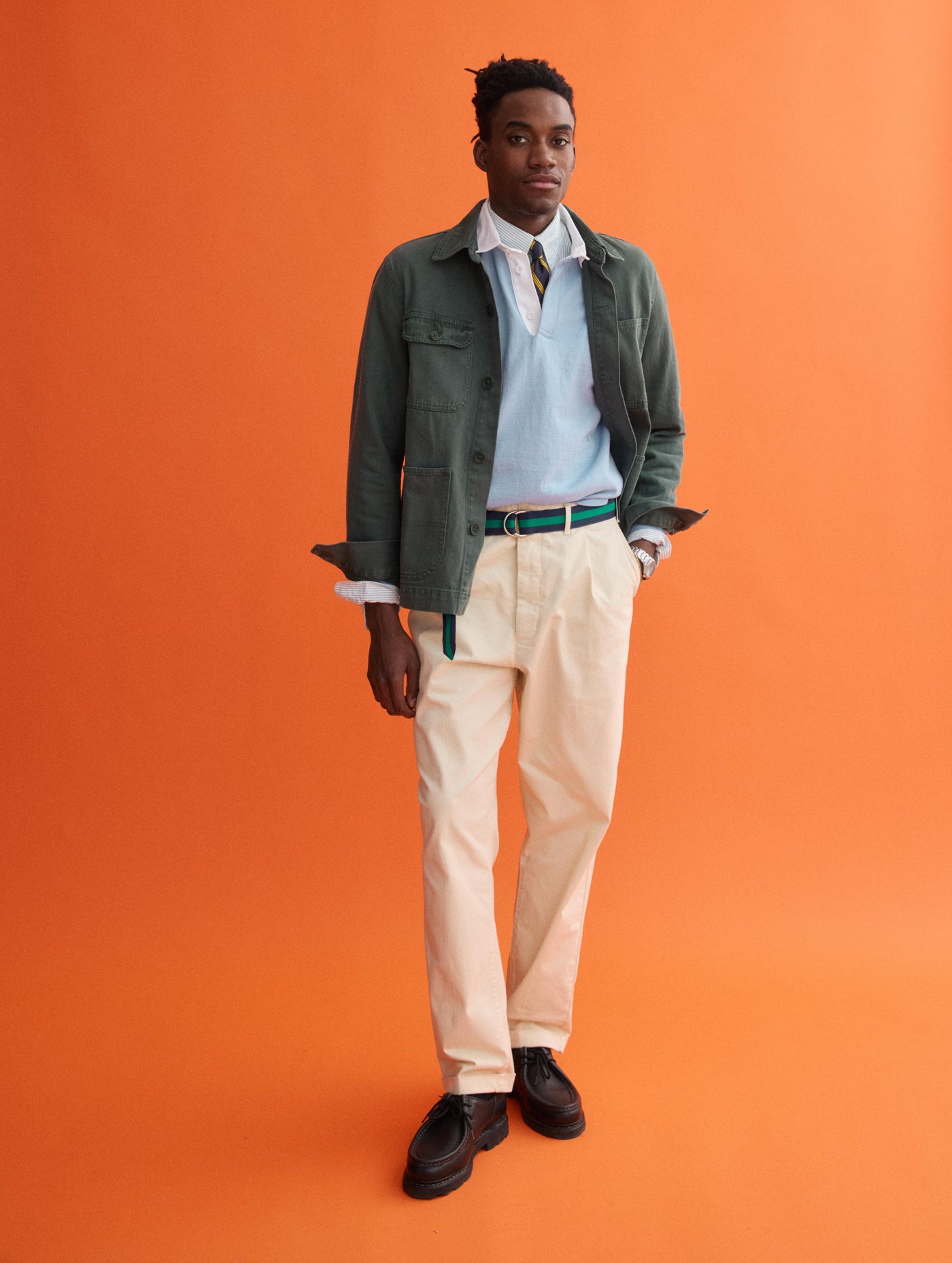 J.Press x Alex Mill Rugby Shirt In Cotton