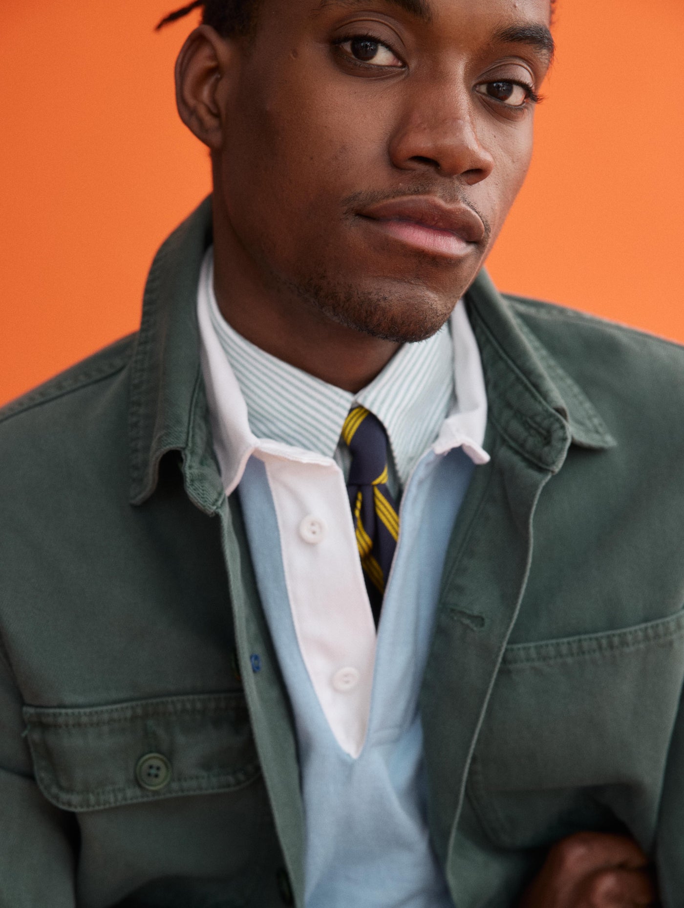 J.Press x Alex Mill Rugby Shirt In Cotton