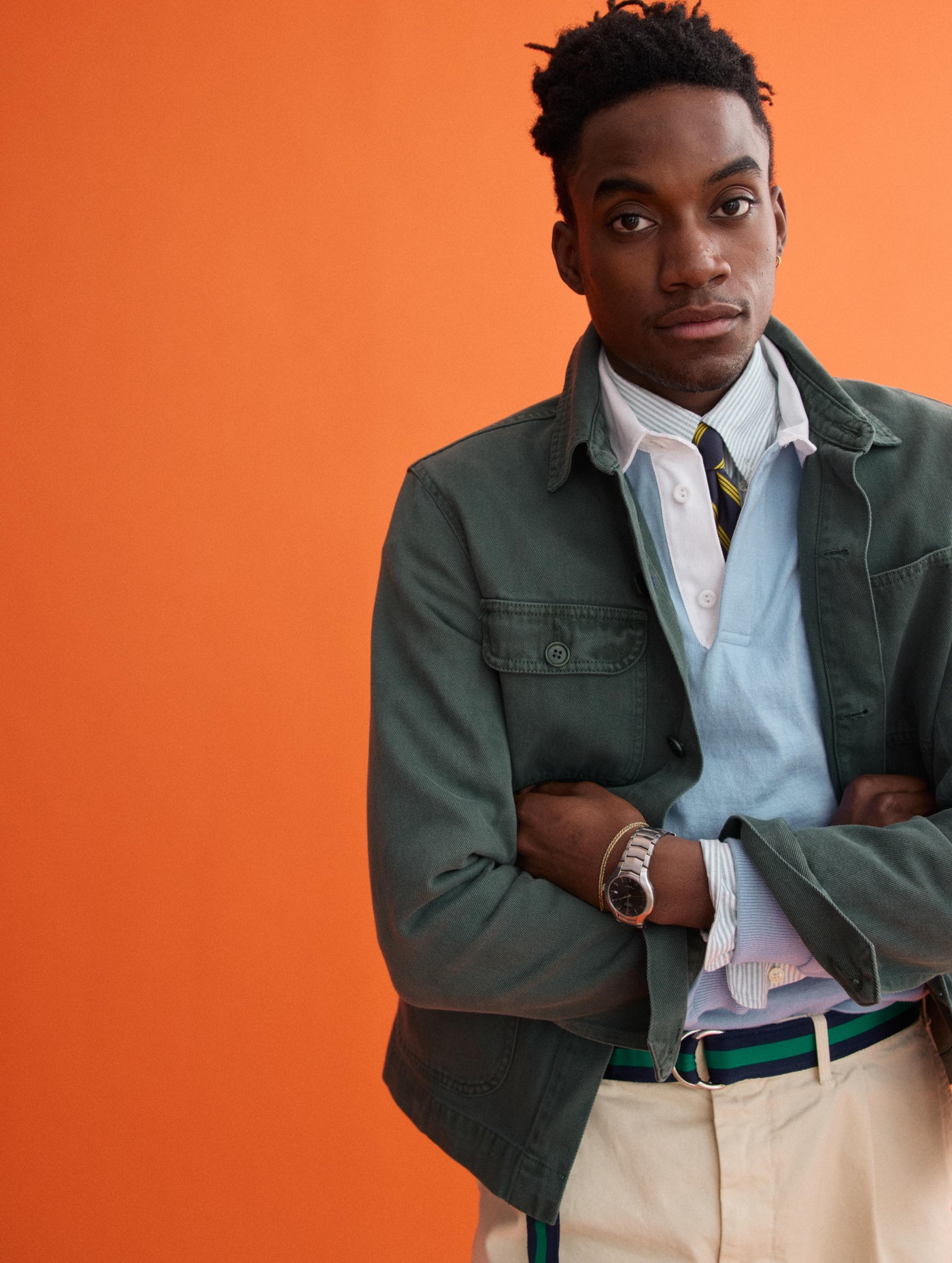 J.Press x Alex Mill Rugby Shirt In Cotton