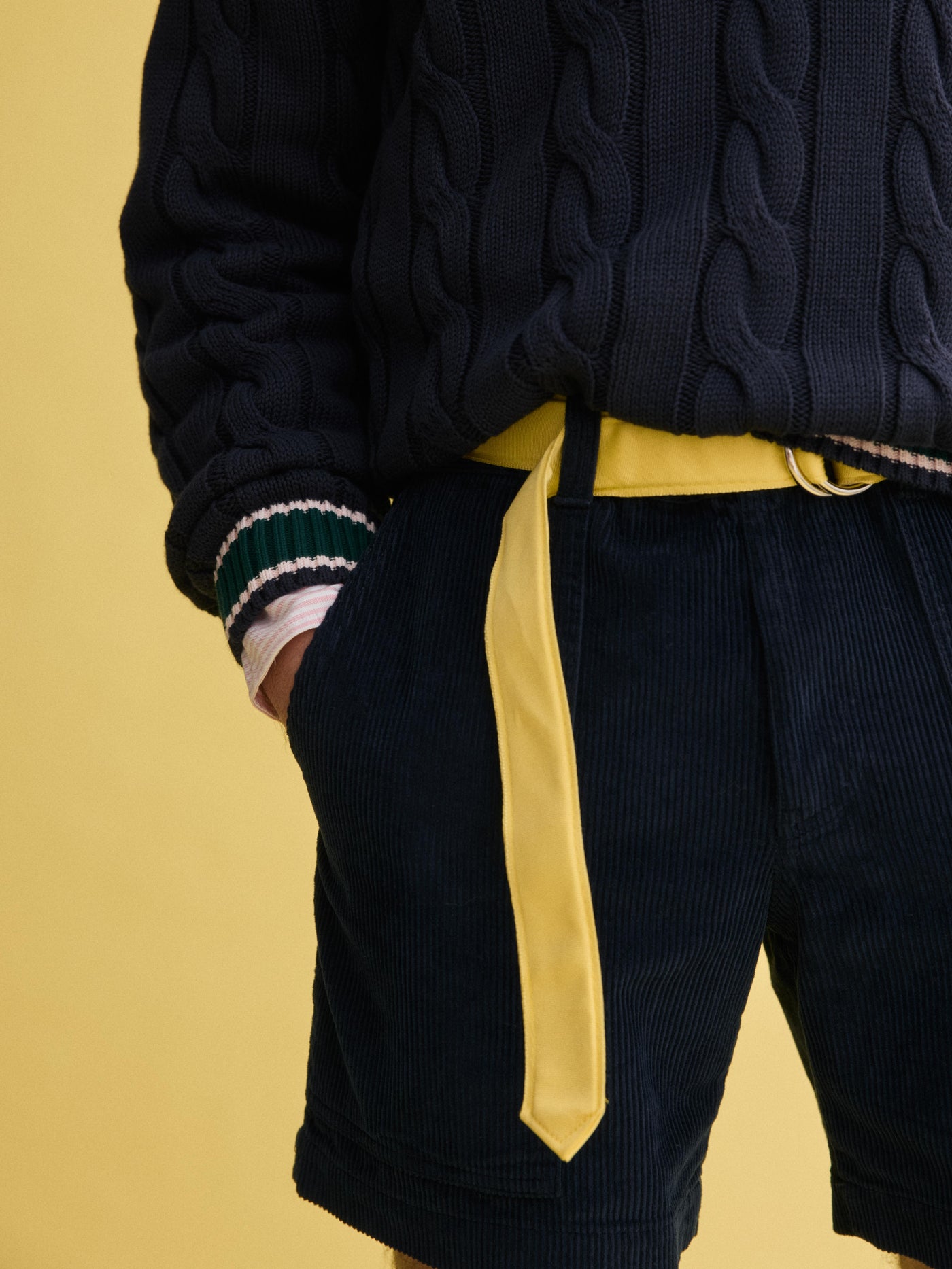 J.Press x Alex Mill D-Ring Belt