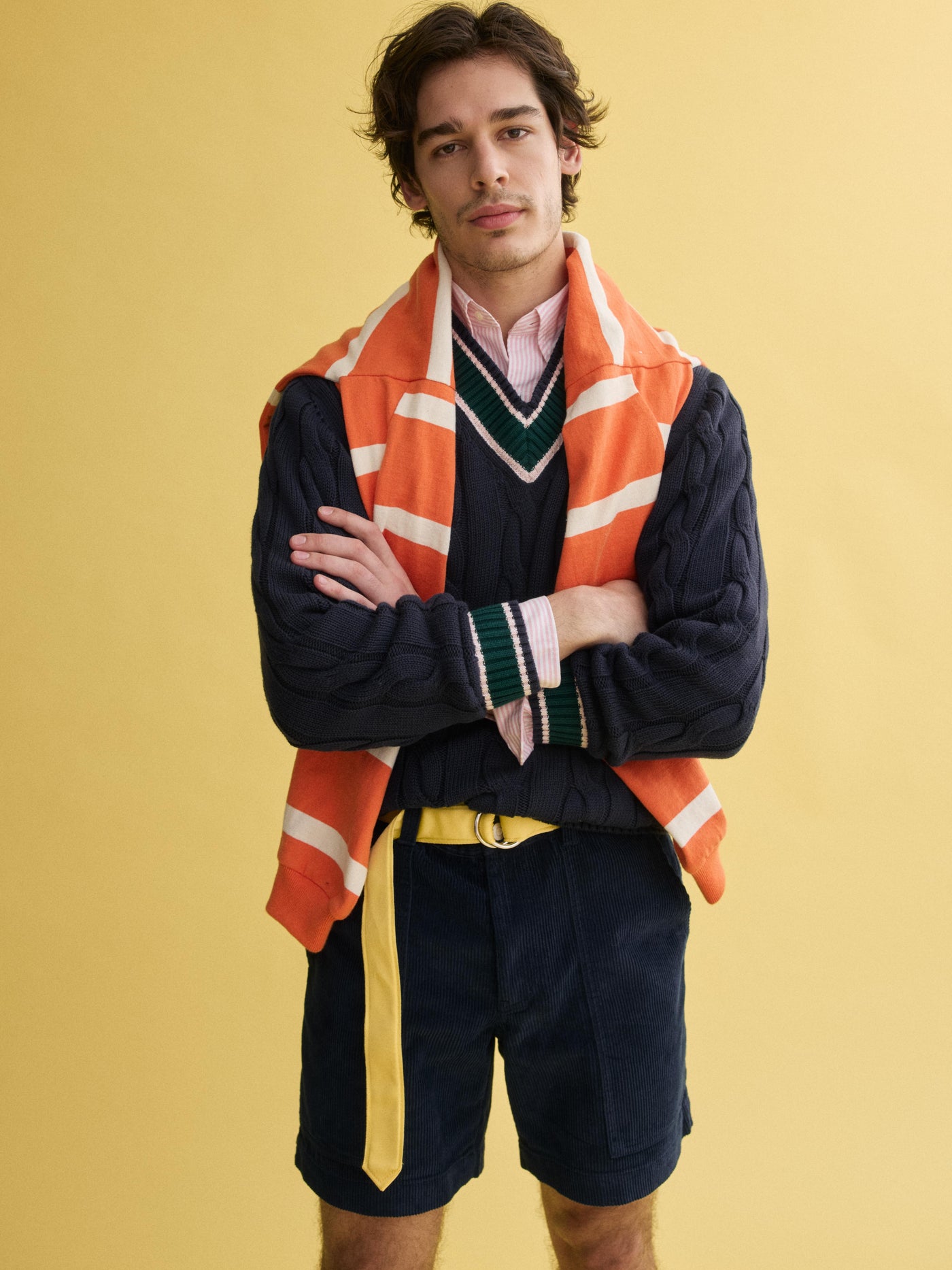 J.Press x Alex Mill D-Ring Belt