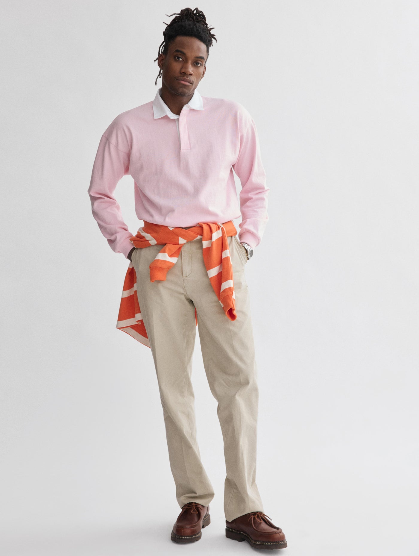 J.Press x Alex Mill Rugby Shirt In Cotton