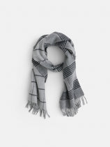 Joshua Ellis Lambswool Cashmere Reversible Scarf