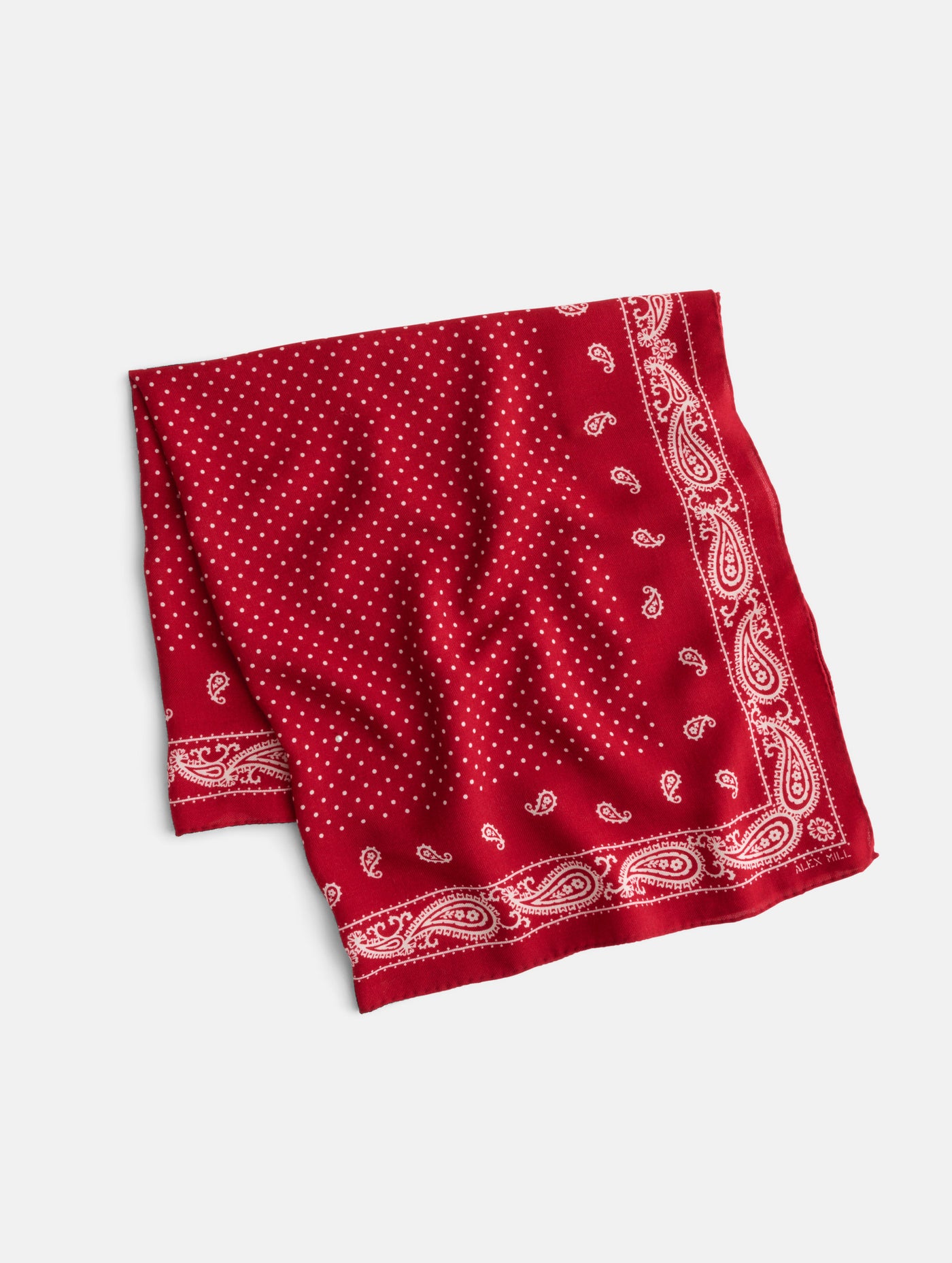Italian Bandana Scarf in Wool