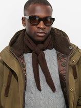 Flynn Handkerchief Scarf in Wool