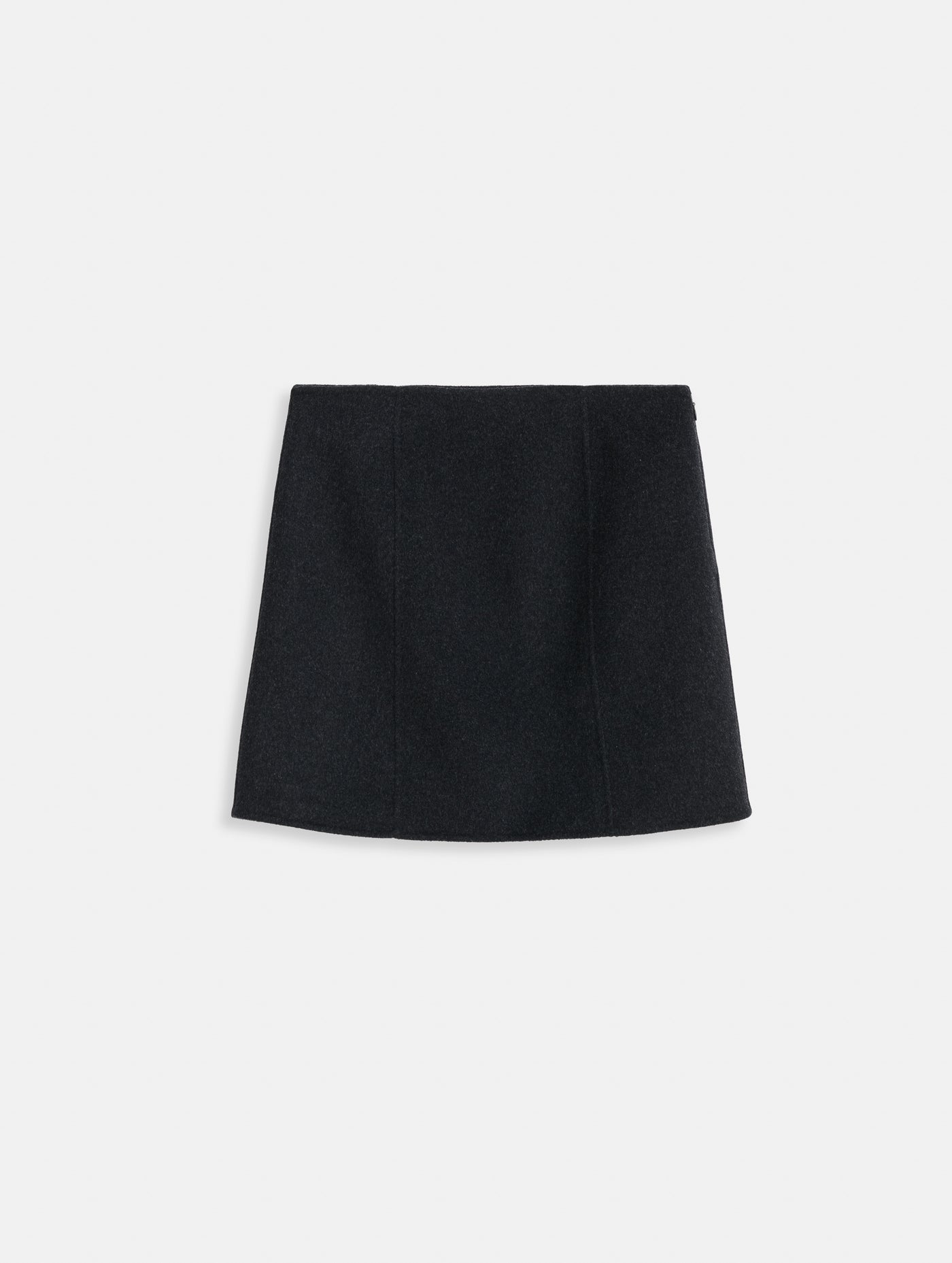 Naomi Mini Skirt In Doubleface Wool