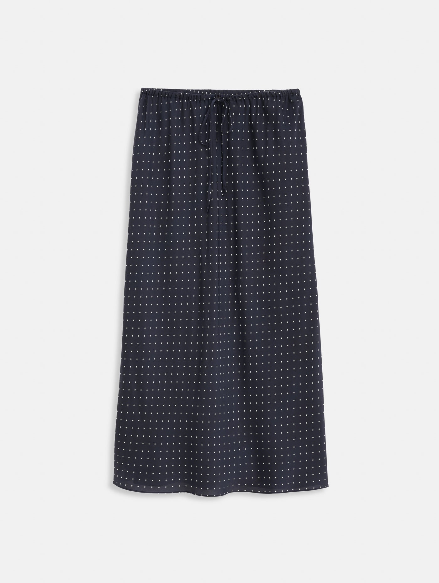 Amelia Polka Dot Skirt In Silk