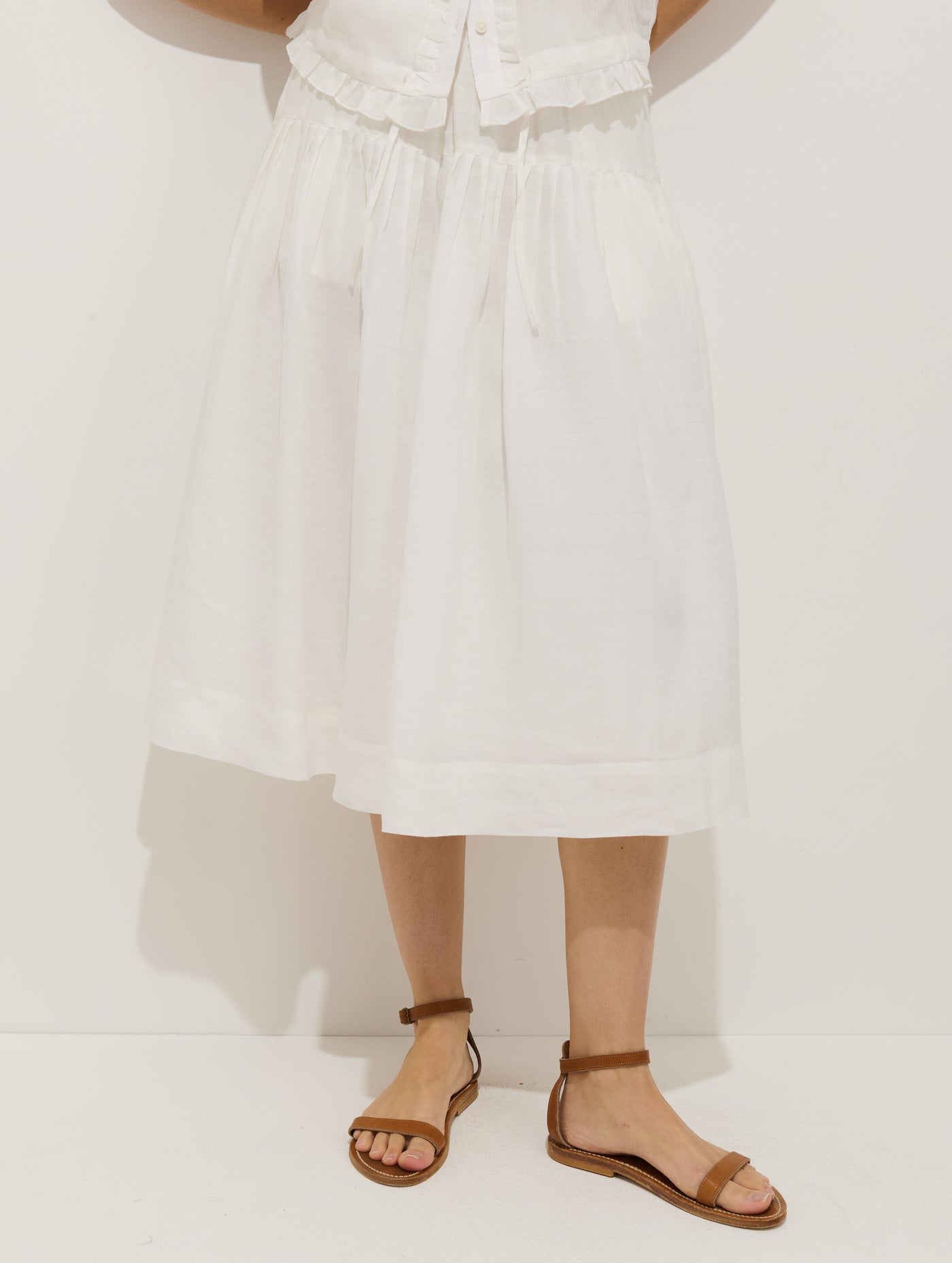 Brittany Skirt In Ramie