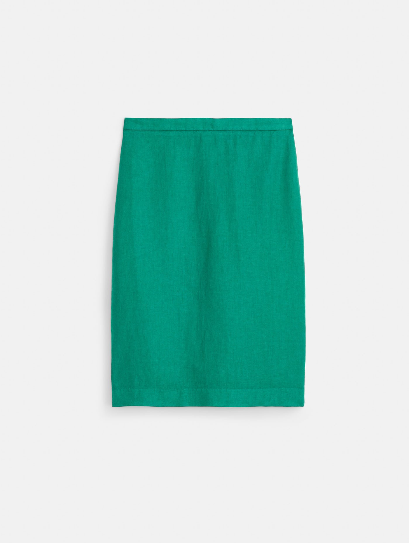 Maya Pencil Skirt In Linen