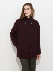 Sophia Coat In Wool