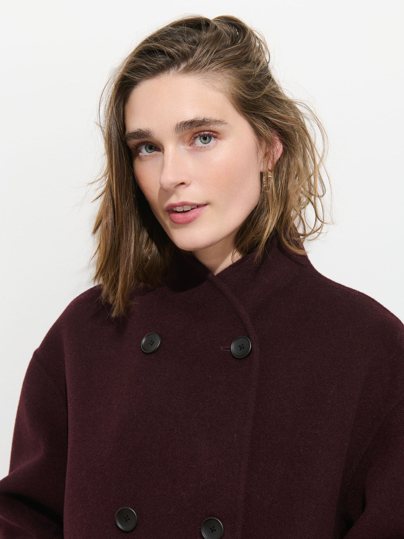 Sophia Coat In Wool