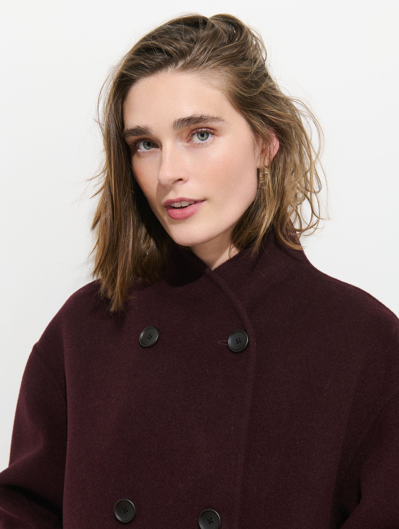 Sophia Coat In Wool