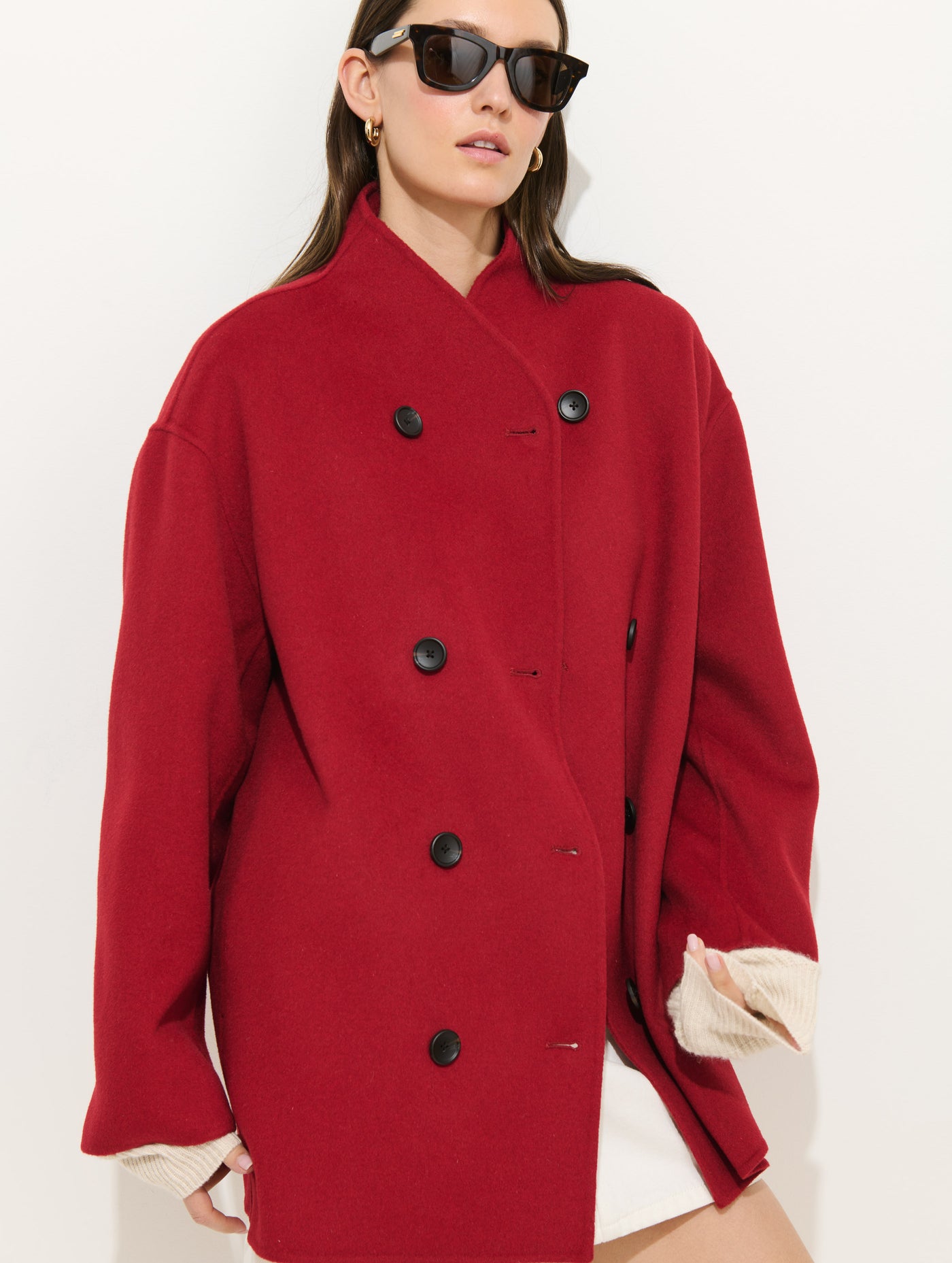 Sophia Coat In Wool