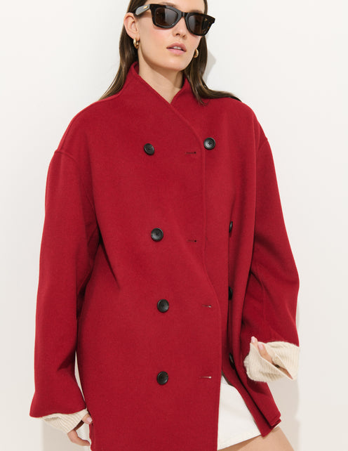 Sophia Coat In Wool