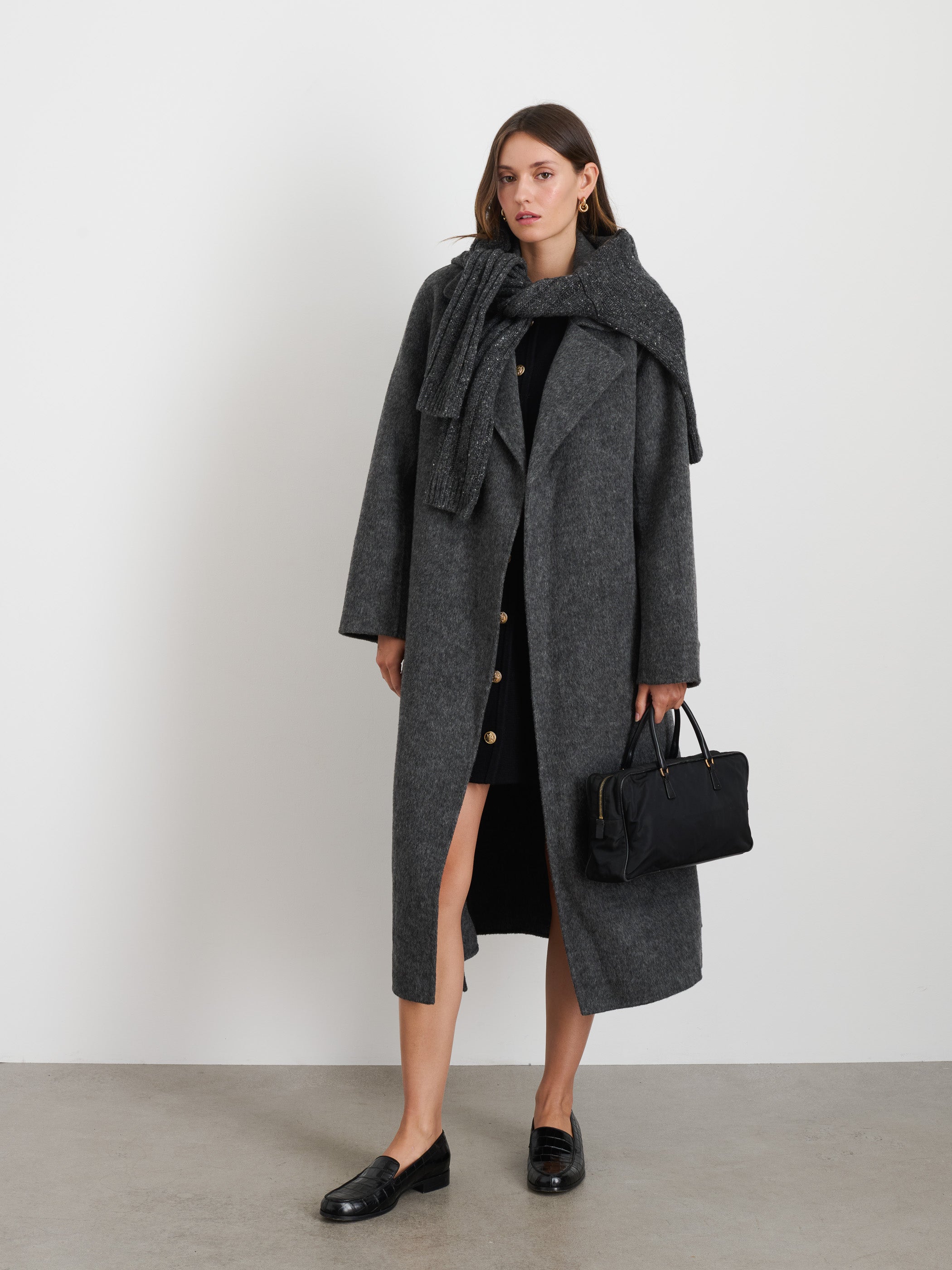 美品A.P.C. Grolia Coatグロリアコート36 Brown Worsted Wool Trench Coat – GOELIA