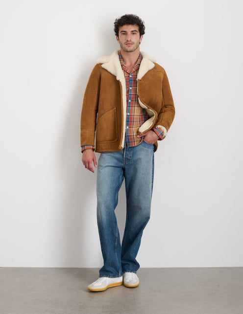 Owen Barry x Alex Mill Shearling Rodeo Jacket