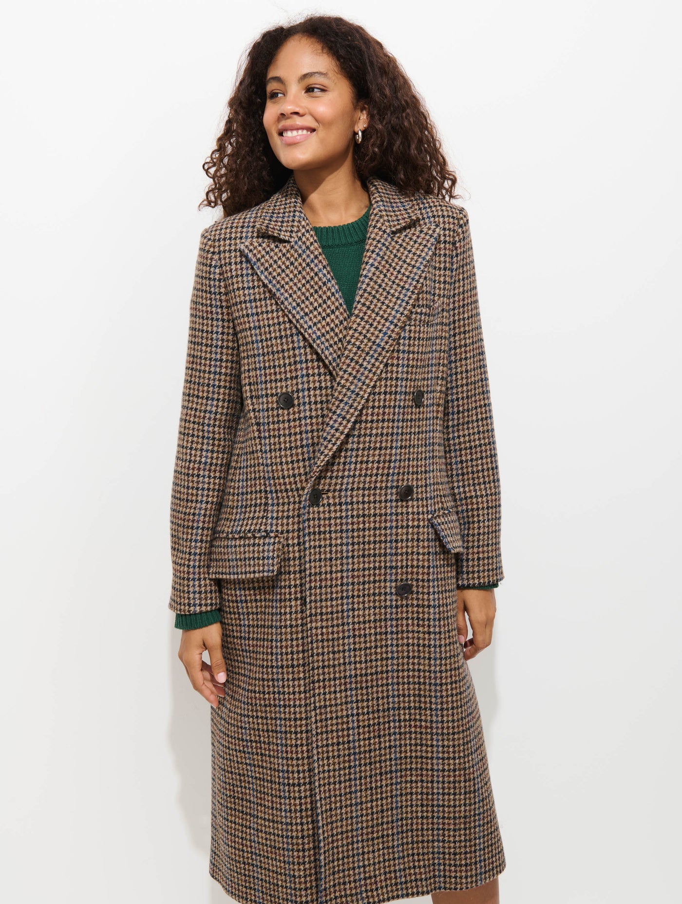 Jamie Coat In Harris Tweed
