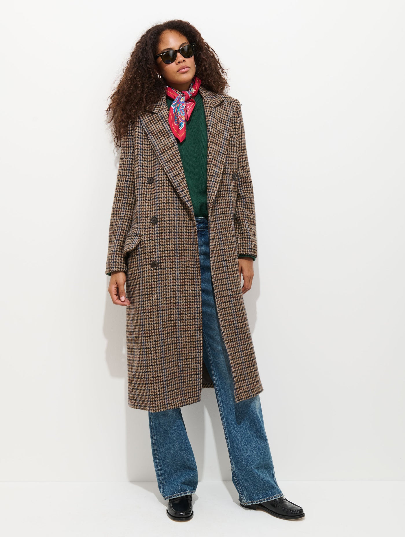 Jamie Coat In Harris Tweed