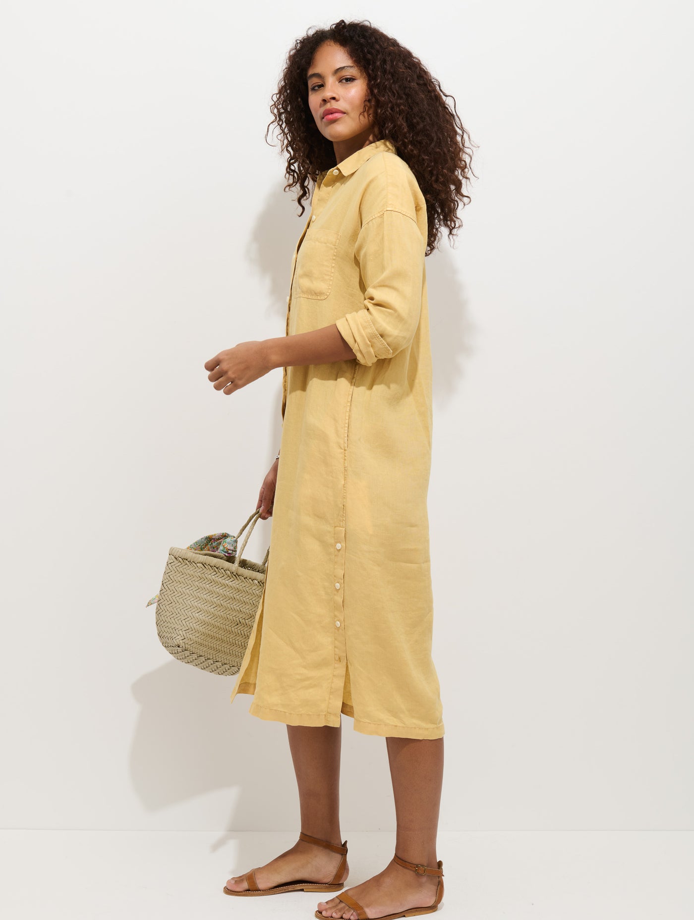 Kerry Dress In Linen