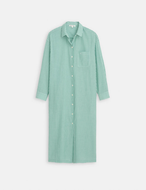 Kerry Shirtdress In Seersucker