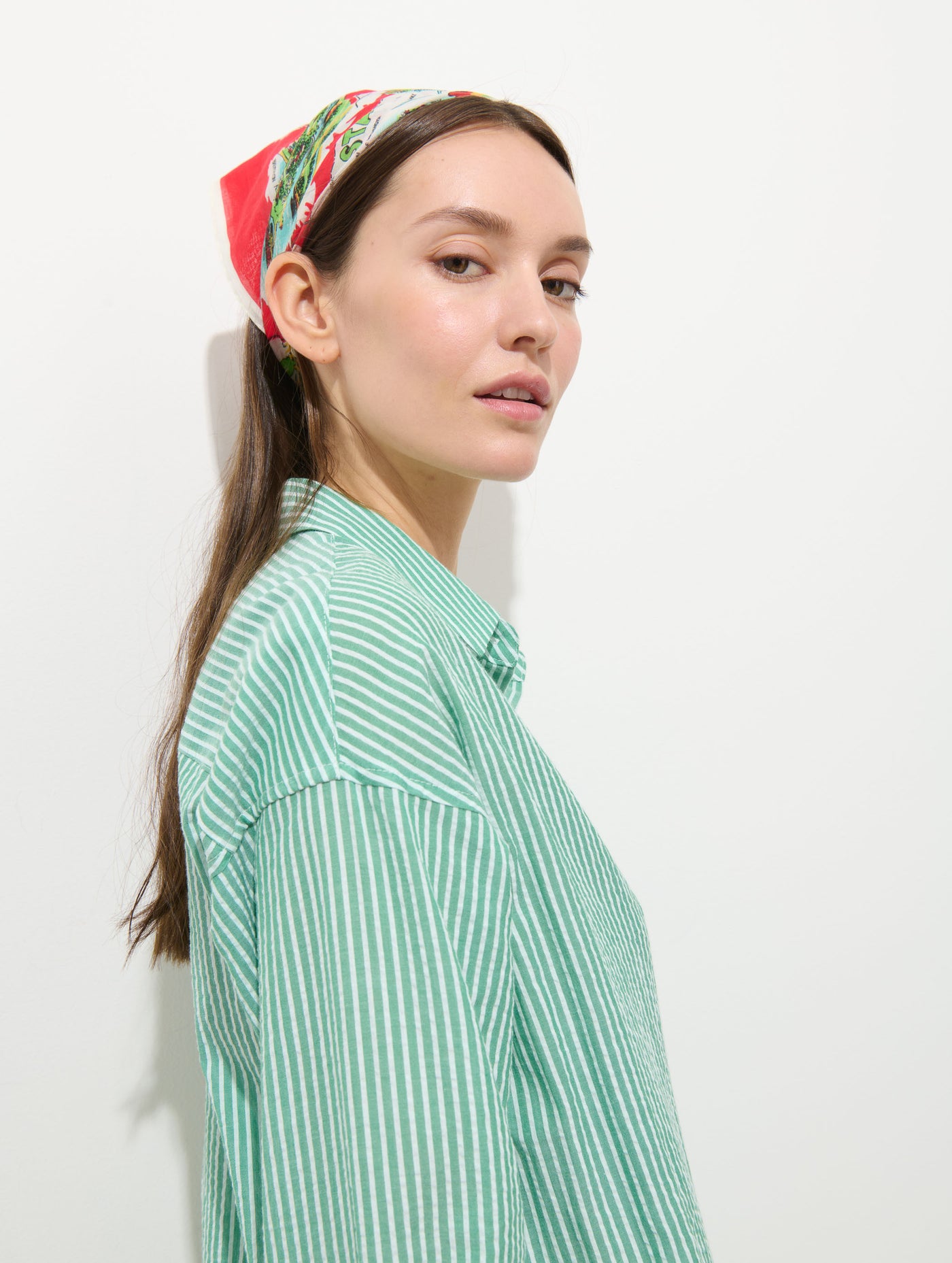 Kerry Shirtdress In Seersucker