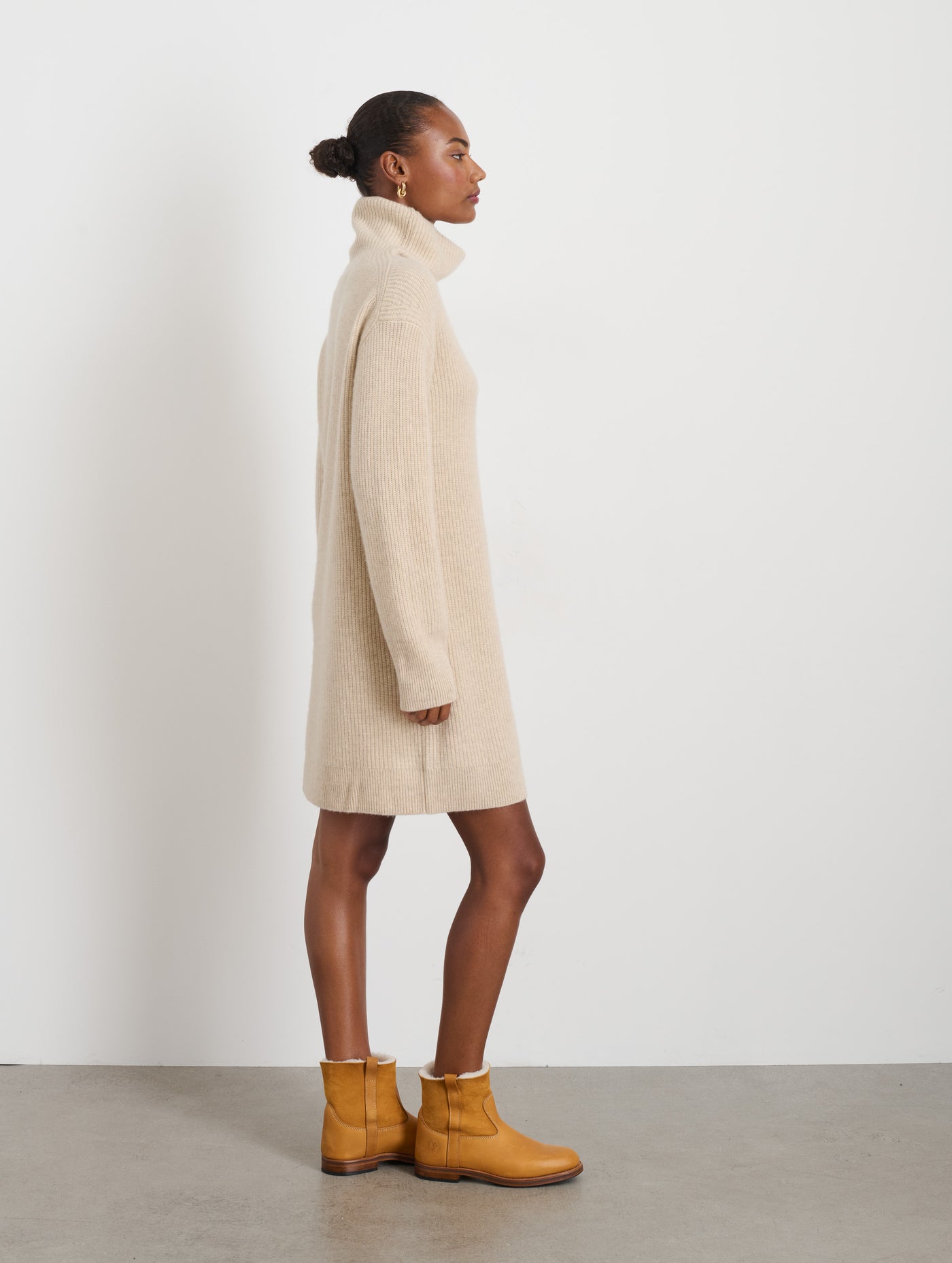 Simone Sweater Dress In Cashmere