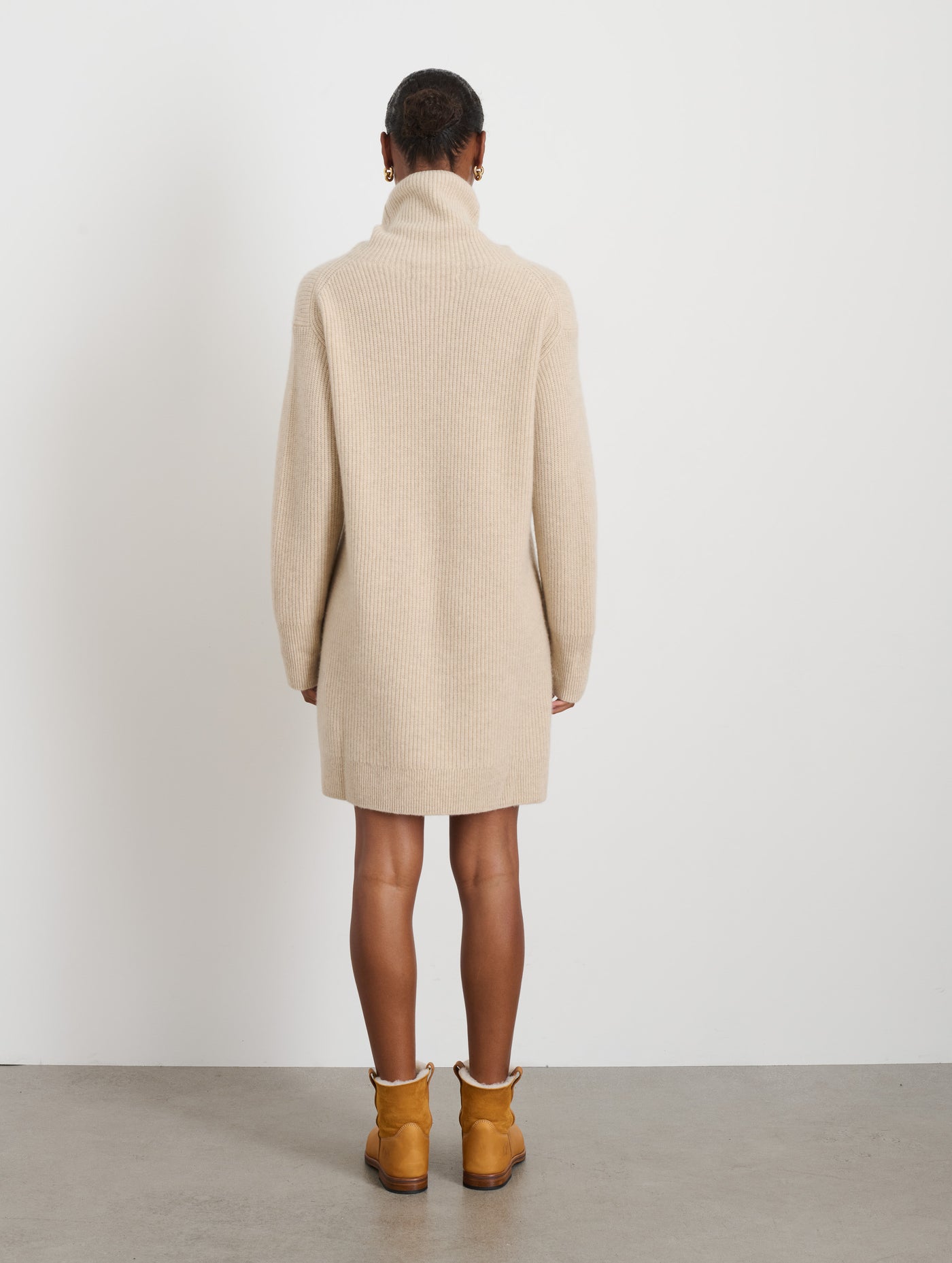 Simone Sweater Dress In Cashmere