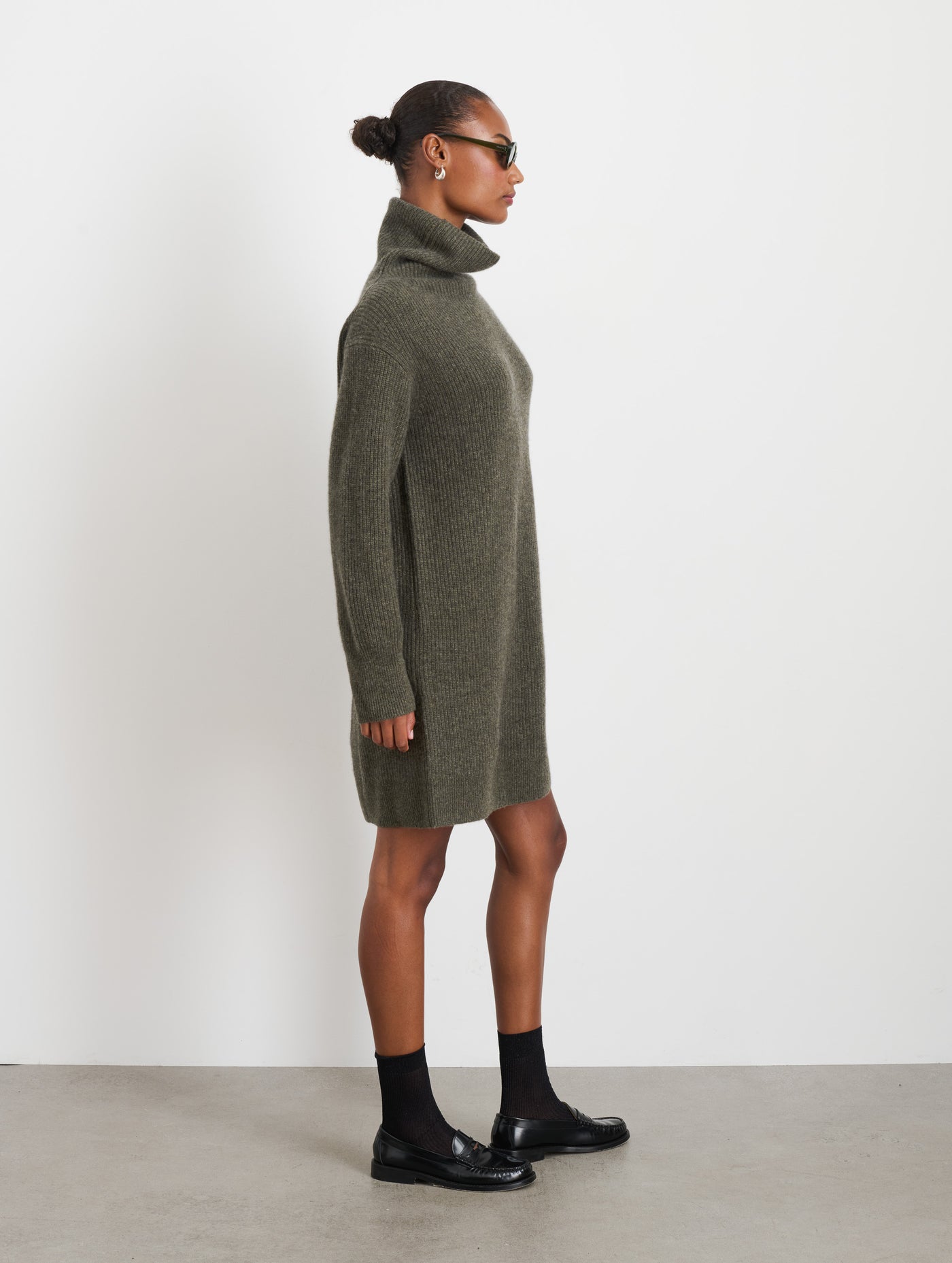 Simone Sweater Dress In Cashmere