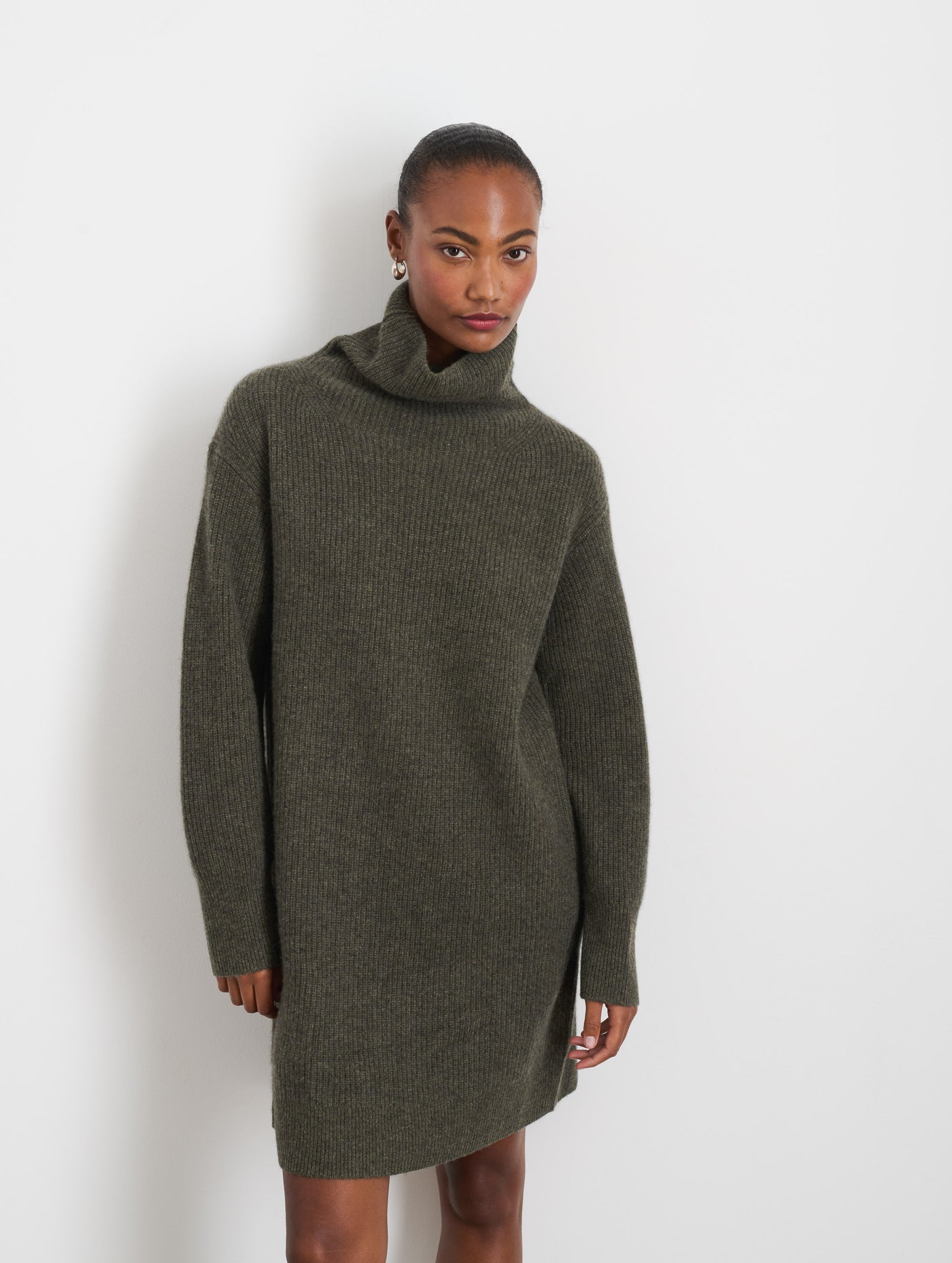 Simone Sweater Dress In Cashmere