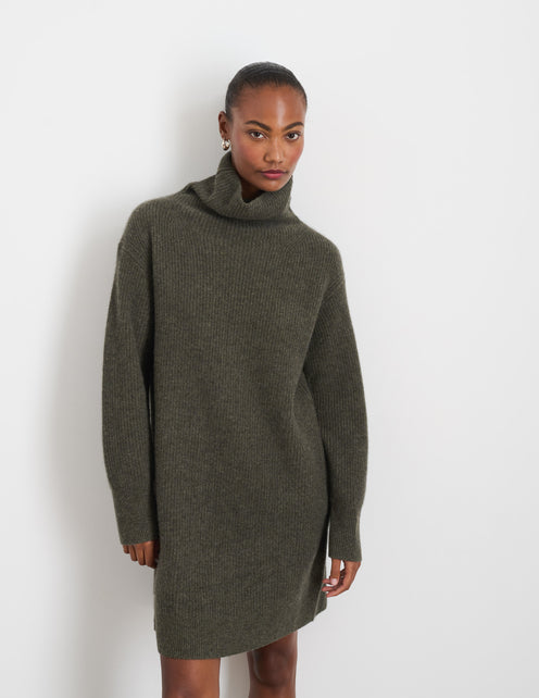 Simone Sweater Dress In Cashmere