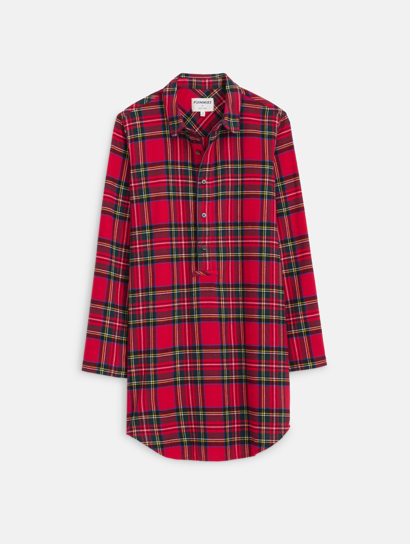 P'Jimmies Night Shirt in Flannel