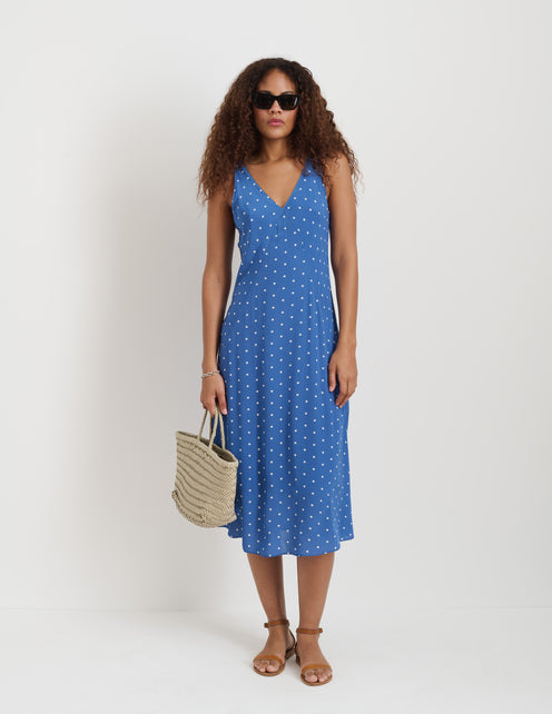 Flora Dress In Dot