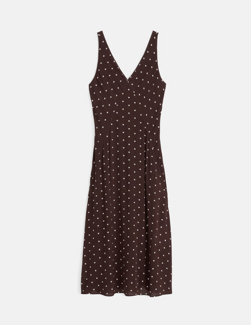 Flora Dress In Polka Dot