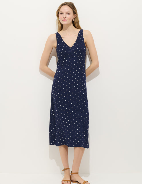 Flora Dress In Polka Dot