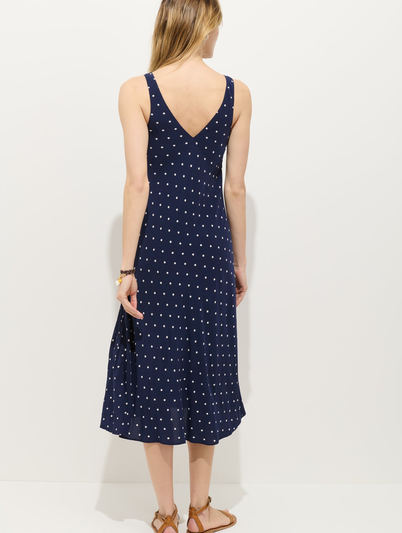 Flora Dress In Polka Dot