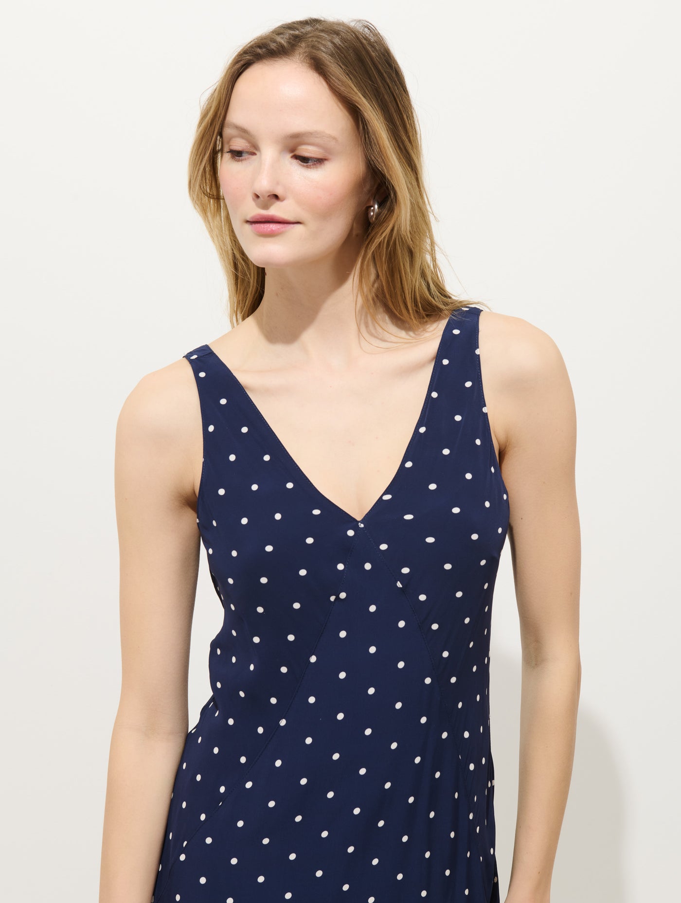 Flora Dress In Polka Dot