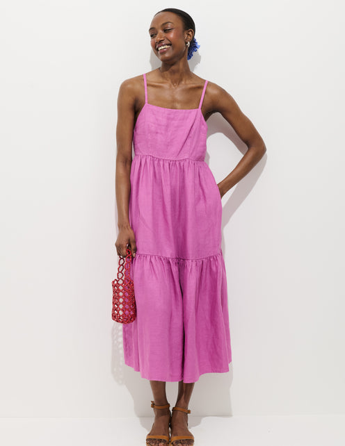 Clara Dress In Linen