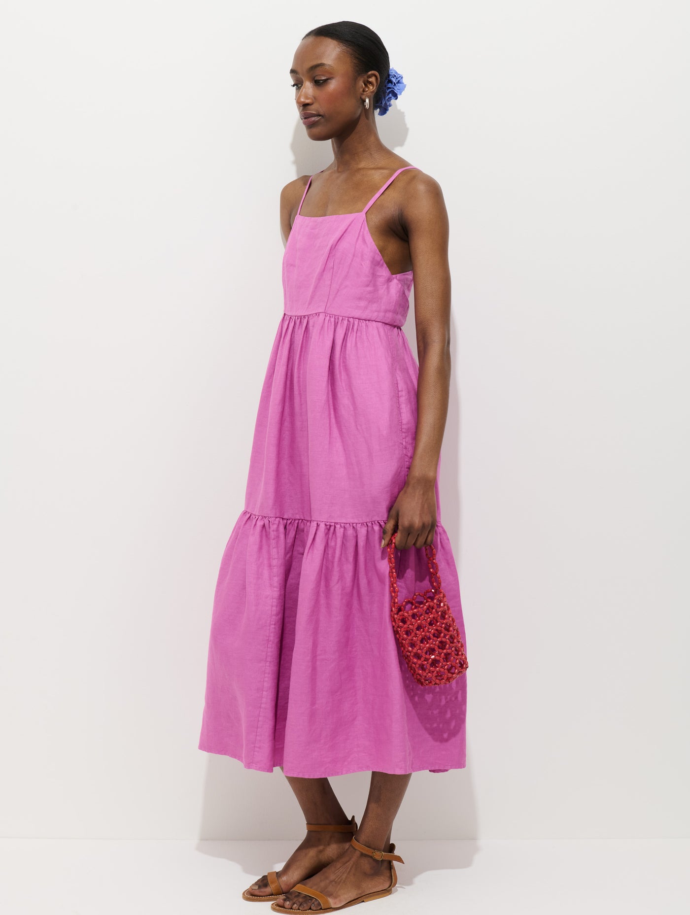 Clara Dress In Linen