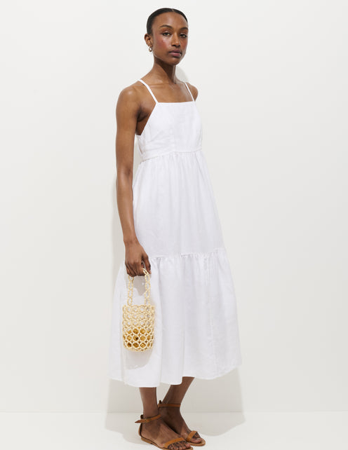 Clara Dress In Linen