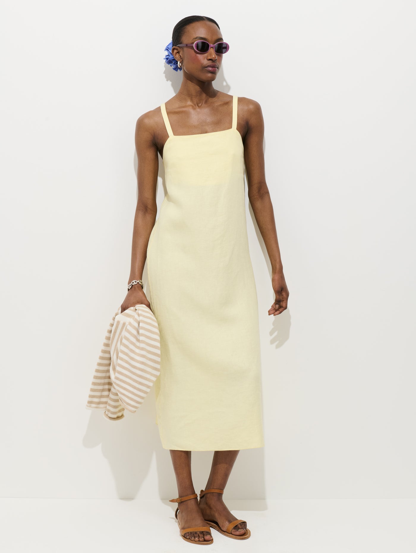 Marie Dress In Linen