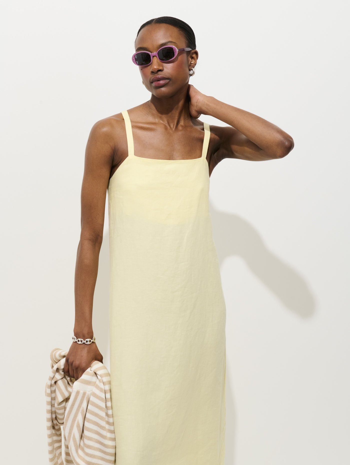 Marie Dress In Linen