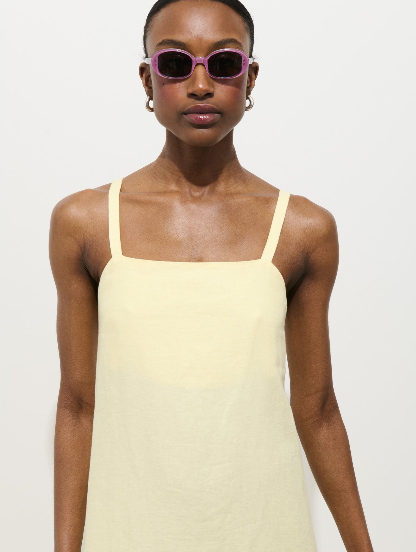 Marie Dress In Linen