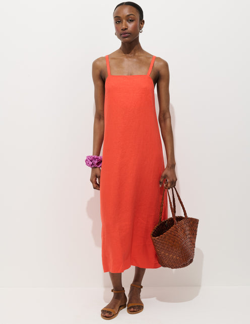 Marie Dress In Linen