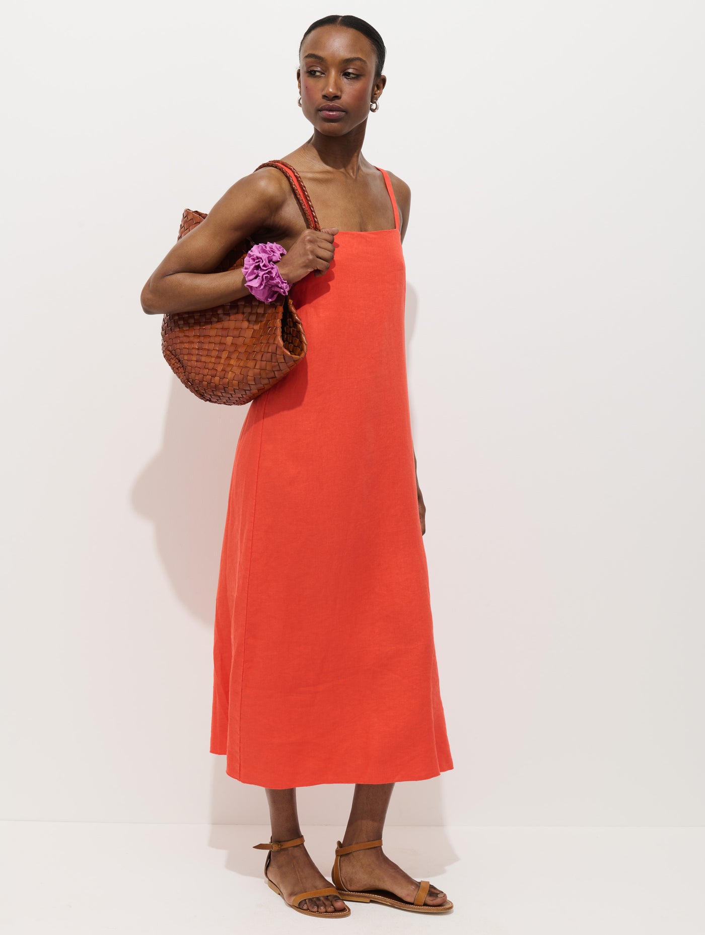 Marie Dress In Linen