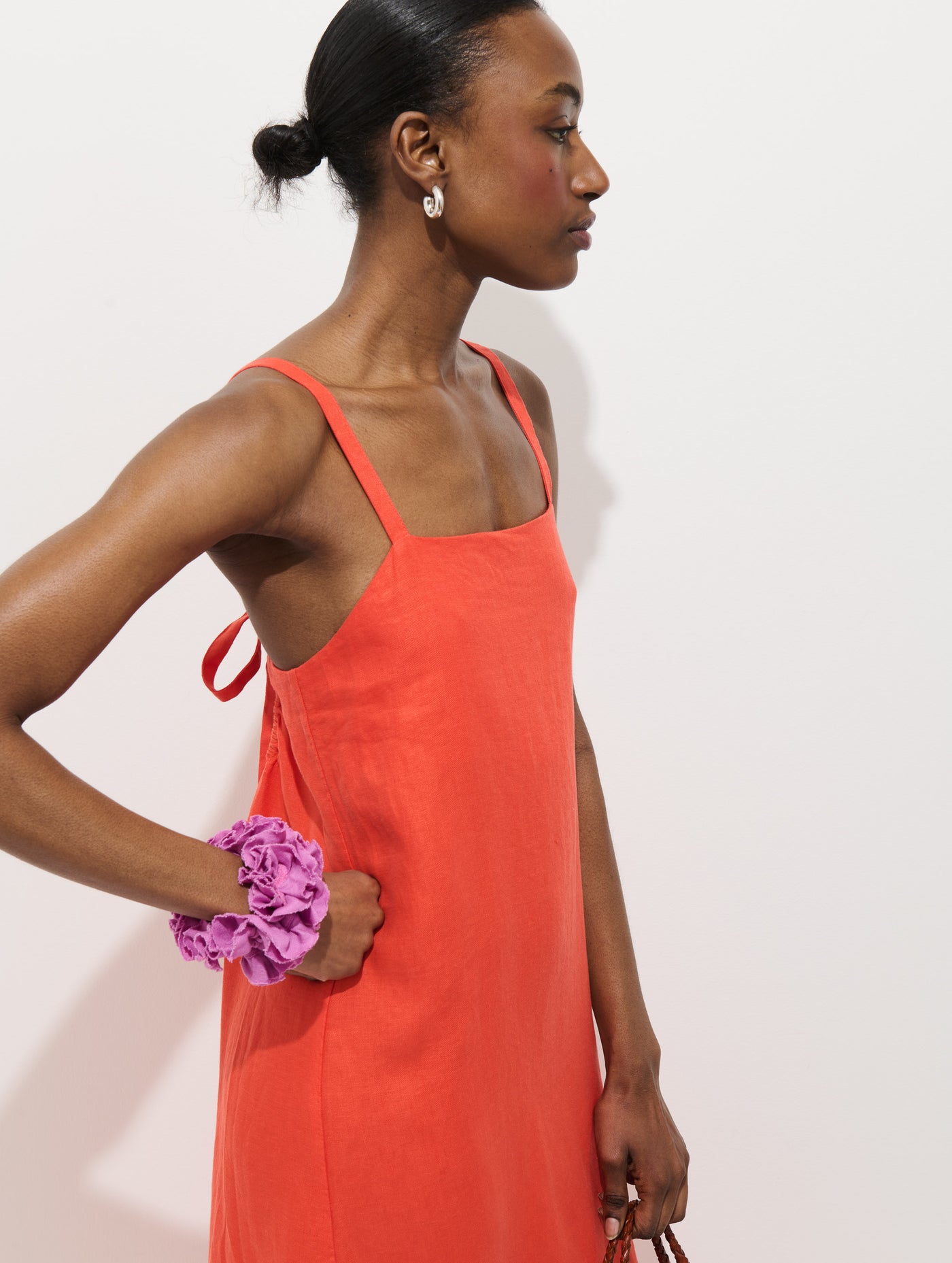 Marie Dress In Linen
