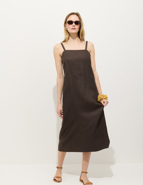 Marie Dress In Linen